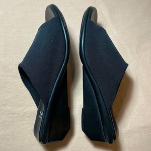 Eileen Fisher slip-on wedge shoes